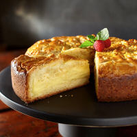 French Custard Butter Cake Recipe | Land O’Lakes image