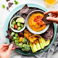 Damn Good Vegan Dips for Your Crudité and Crackers - brit.co image