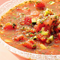 Watermelon Gazpacho Recipe | EatingWell image