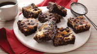 Cake Mix Cheesecake Brownies Recipe - BettyCrocker.com image