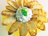 Crostini with Ricotta and Goat Cheese : Recipes : Cooking ... image