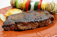 Pan-Fried Rib Eye Steaks Recipe - Food.com image