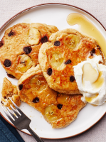 Vegan Banana-Oat Pancakes Recipe | Bon Appétit image