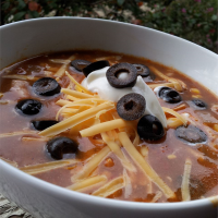 Chicken Enchilada Soup Recipe | Allrecipes image
