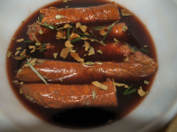 Tapas Style Spanish Rioja Marinated Chorizo Sausage Recipe ... image