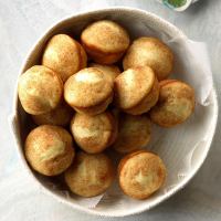Lemon Yeast Puffs Recipe: How to Make It - Taste of Home image
