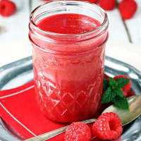 Fresh Raspberry Coulis — Let's Dish Recipes image