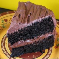 Deep Dark Chocolate Peppermint Cake Recipe | Allrecipes image