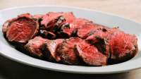 Peppercorn-Crusted Beef Tenderloin Recipe | Martha Stewart image