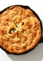 One-Skillet Rotisserie Chicken Pot Pie Recipe | Bon Appétit image
