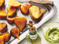 Whole Roasted Golden Beets Recipe | Cooking Light image