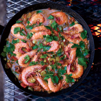 Shrimp-and-Sausage Stew Recipe - Linton Hopkins | Food & Wine image