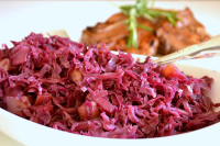 Braised Red Cabbage with Red Onion and Apples Recipe ... image
