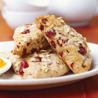 Cranberry Whole Wheat Scones Recipe | EatingWell image
