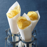 Potato Chips + Truffle Oil Recipe | MyRecipes image