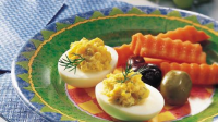Relish Deviled Eggs Recipe - BettyCrocker.com image