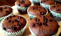How to make Eggless Muffins with Chocolate Chips image