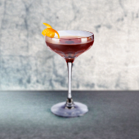 Manhattan (Dry) Cocktail Recipe - Difford's Guide image
