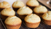 Easy Vanilla Muffins - Recipe | Tastycraze.com image