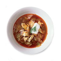 Ukrainian Chicken Soup Recipe - Grace Parisi | Food & Wine image