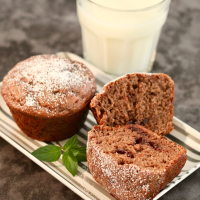 Chocolate Protein Muffins Recipe | Allrecipes image