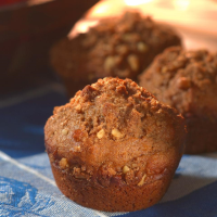 Spiced Apple Cider Muffins Recipe | EatingWell image