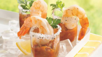 Margarita Shot-Glass Shrimp Recipe - BettyCrocker.com image