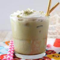 Iced Green Tea Latte (Starbucks Copycat) – Mildly Meandering image