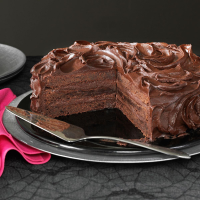 Triple Layer Brownie Cake Recipe: How to Make It image