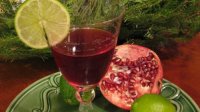 Pomegranate Martini Recipe - BettyCrocker.com image