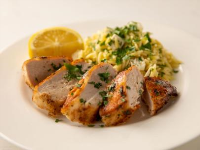 Crispy Chicken with Lemon Orzo Recipe | Ina Garten | Food Network image