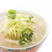 Asian Chicken Cabbage Soup Recipe - The Lemon Bowl image
