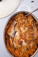 BAKED WHOLE CHICKEN AND RICE RECIPE RECIPES