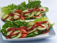 Smokey Salmon Lettuce Wraps : Recipes : Cooking Channel ... image