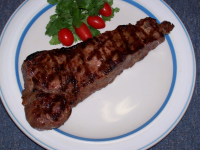 Grilled New York Strip Steak Recipe - Food.com image