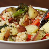 Healthy Veggies and Couscous Recipe by Tasty image