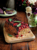 Best-ever cranberry & pistachio nut roast | Vegetarian ... image