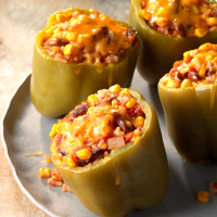Vegetable-Stuffed Peppers Recipe: How to Make It image
