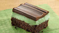 Chocolate Mint Brownies Recipe - Pillsbury.com image