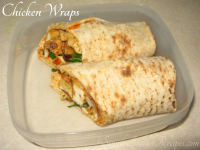 Chicken Wraps | Simple Indian Recipes image