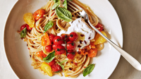 Spaghetti with Tomato Saute | Martha Stewart image