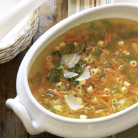 Vegetable Pasta Soup Recipe | EatingWell image