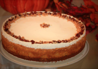 Best Pumpkin Pecan Cheesecake Recipe | Allrecipes image