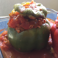 Plant-Based Stuffed Green Pepper Recipe | Allrecipes image