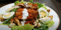 Crispy Chicken Salad Recipe - Recipes.net image