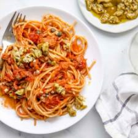 Canned Tuna Pasta with Tomatoes, and Capers | Jernej Kitchen image