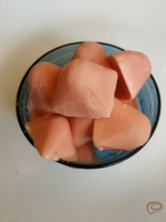2 Ingredient Watermelon Sorbet | Easy Frozen Dessert ... image