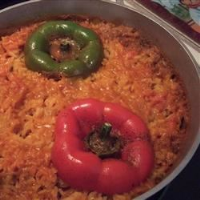 Puerto Rican Rice and Beans (Arroz con Gandules) Recipe ... image