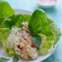 Salt-Crusted Grilled Fish with Lemongrass - Rachel Cooks Thai image