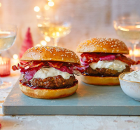 Ultimate Christmas burger recipe | BBC Good Food image